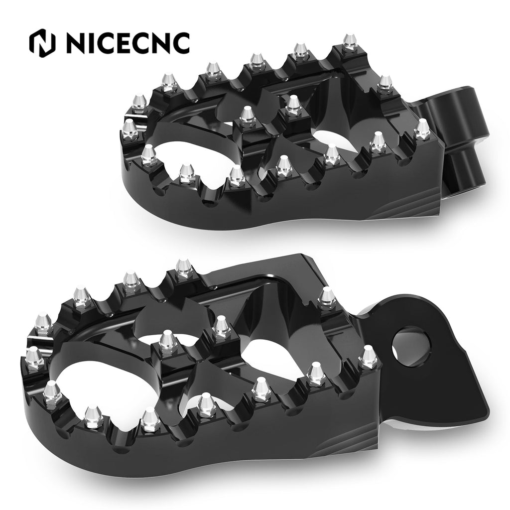 Wide Forged Motorcycle Foot Pegs Pedal For Yamaha YZ65 YZ85 YZ125 YZ250 YZ450F WR250F