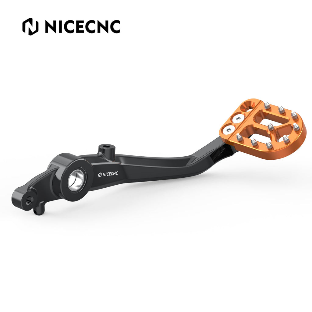 Rear Foot Brake Pedal Lever with Plate For Husqvarna Norden 901 2022-2025
