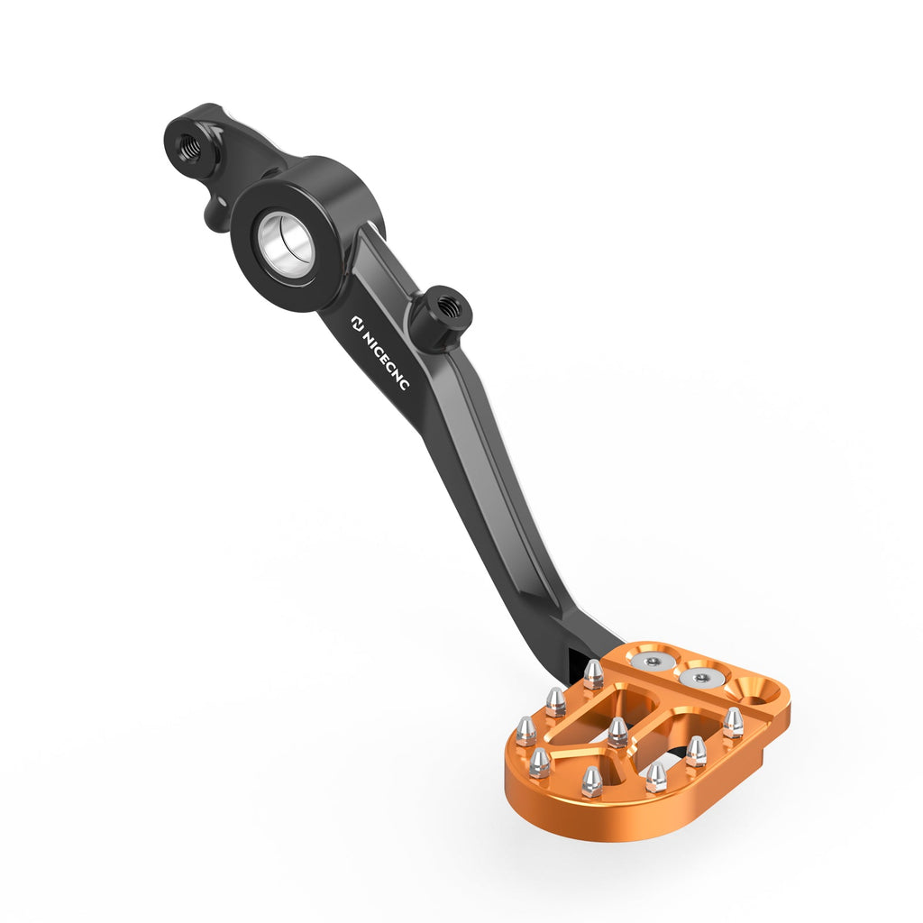 Rear Foot Brake Pedal Lever with Plate For Husqvarna Norden 901 2022-2025
