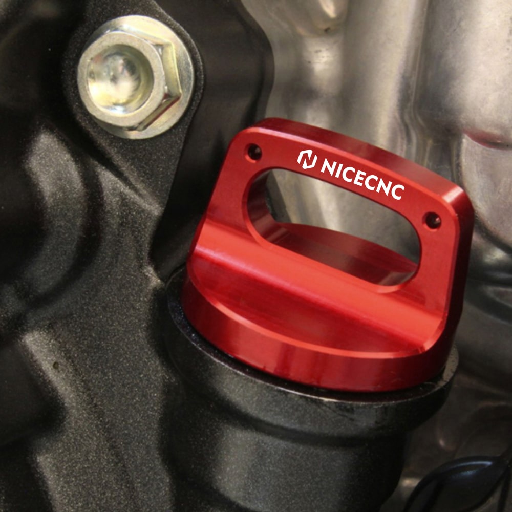 CNC Engine Oil Dipstick Level Stick Plug Cap for Honda CRF450R 2017-2020 Position 3