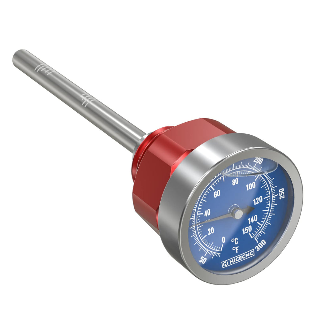 Engine Oil Dipstick w/Temperature Gauge For Yamaha Raptor 700 R 660R YFZ450