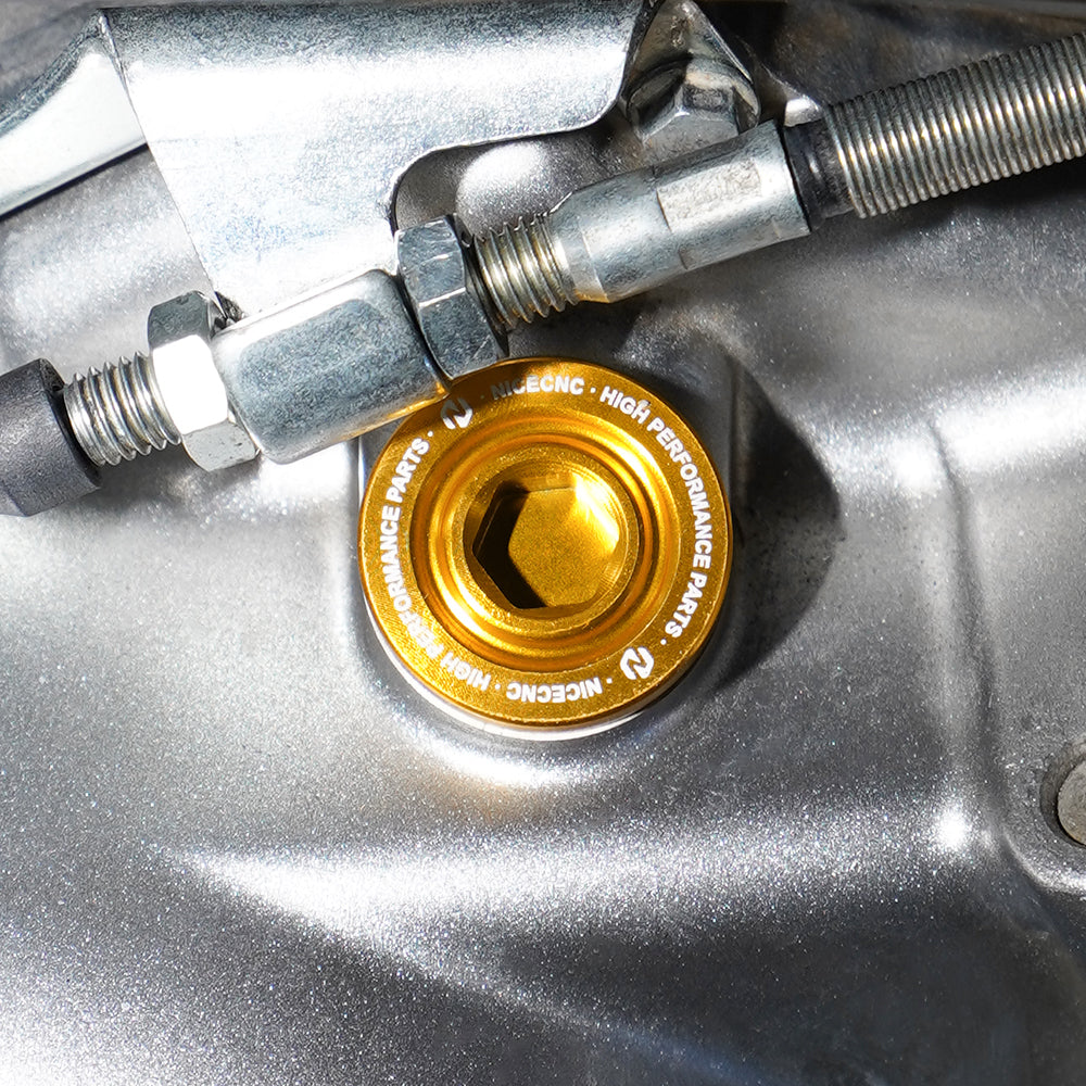ATV Crankcase Oil Filler Drain Plug w/O-Ring For Yamaha Raptor 700 R 2006-2026