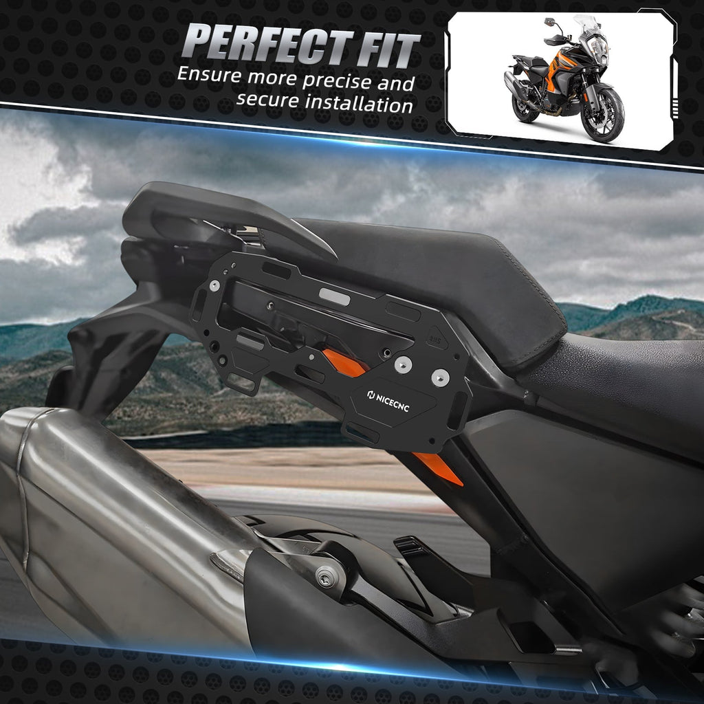 Rear Side Luggage Rack Carriers Pannier Kit For KTM 1290 Super Adventure R / S