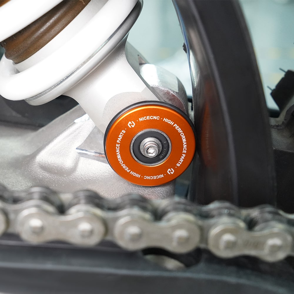 Motorcycle Rear Shock PDS Swingarm Protector For KTM Position 2