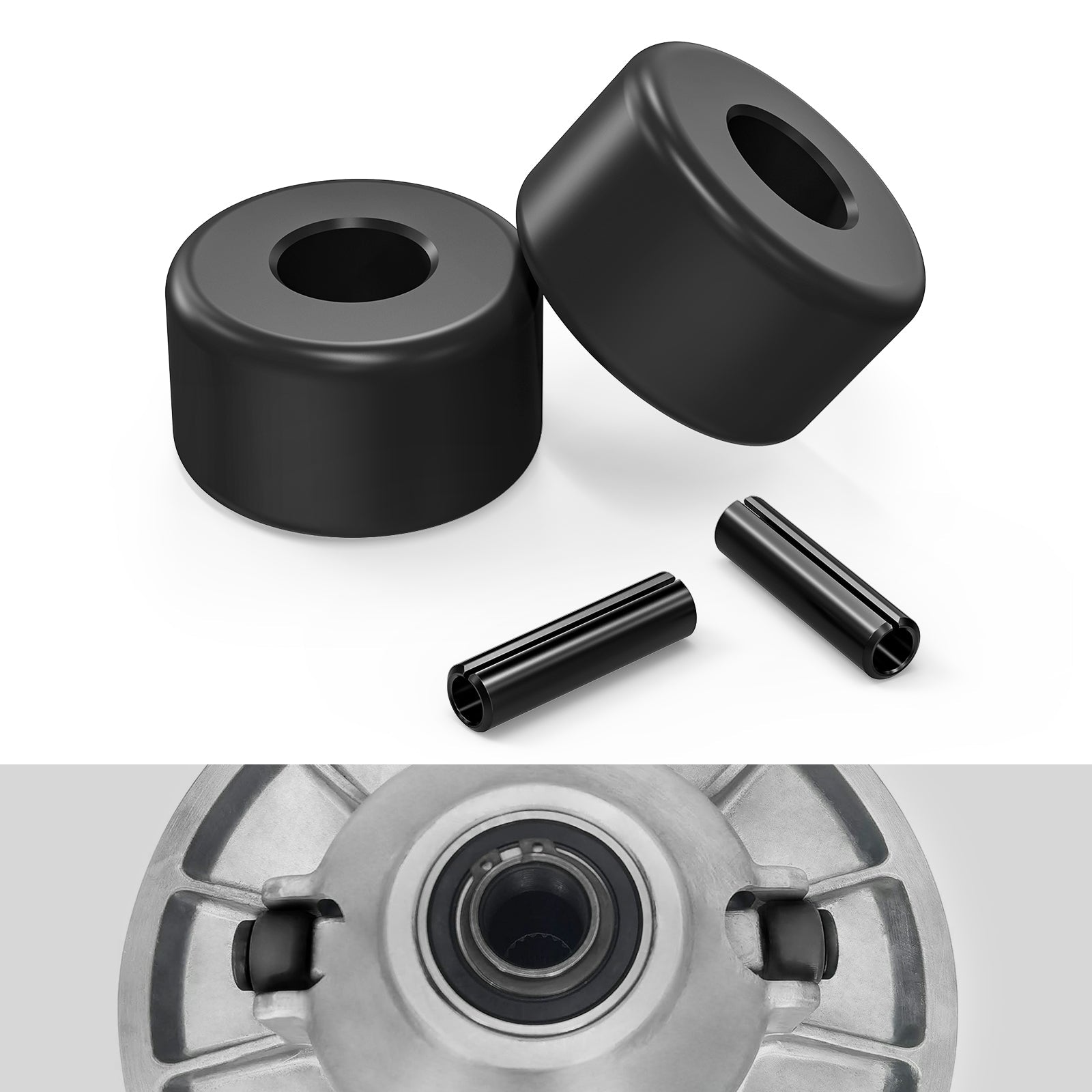 Secondary Clutch Rollers Pin Kit For Polaris RZR XP 4 1000 900 Ranger 570