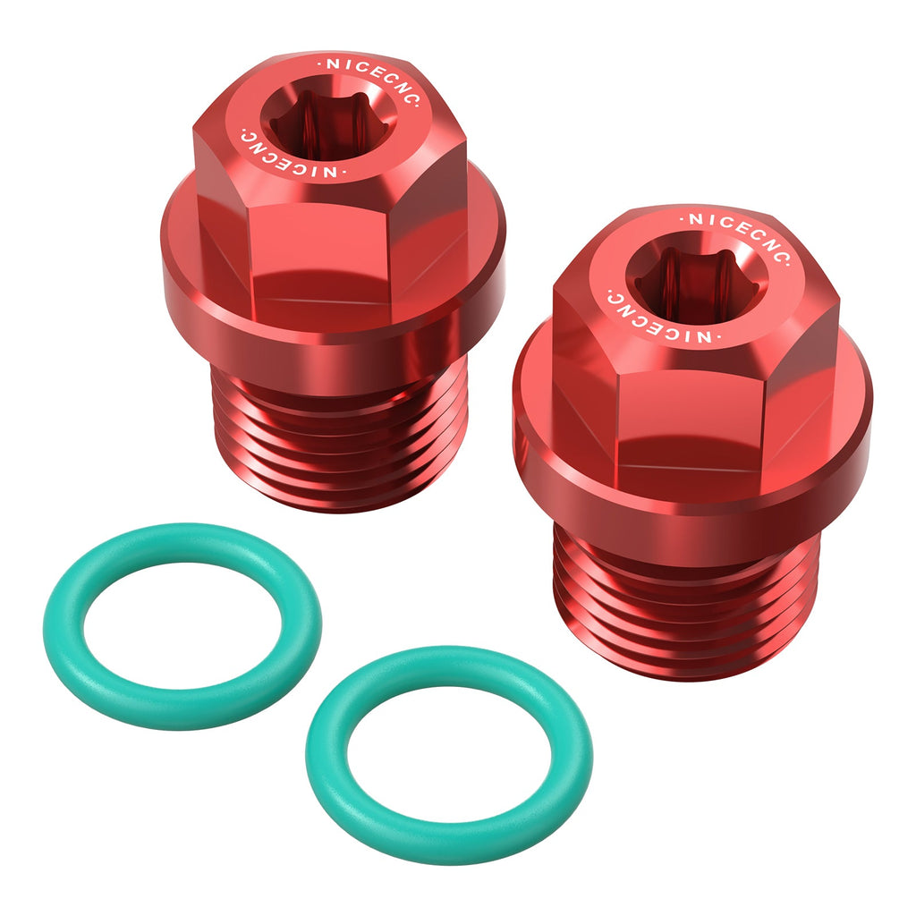 Front Differential Fill Drain Plug Kit For Polaris RZR XP 4 Turbo General 1000