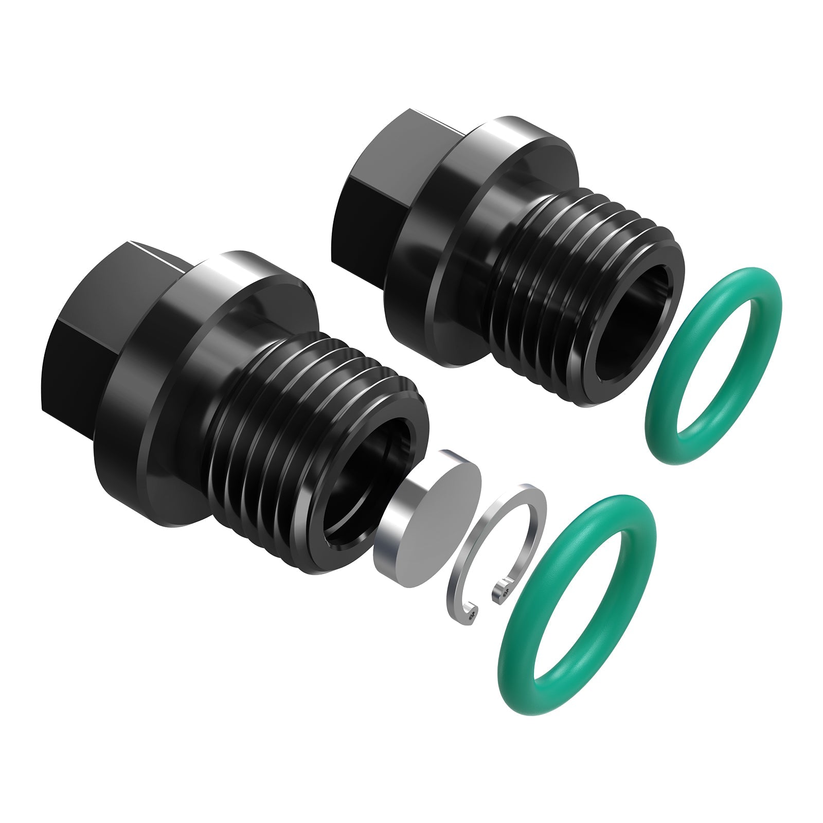 Front Differential Fill Drain Plug Kit For Polaris RZR XP 4 Turbo General 1000