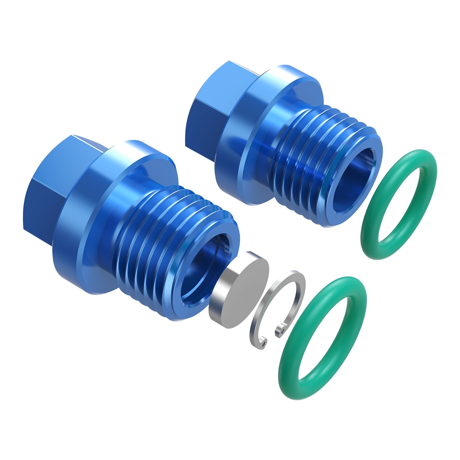 Front Differential Fill Drain Plug Kit For Polaris RZR XP 4 Turbo General 1000