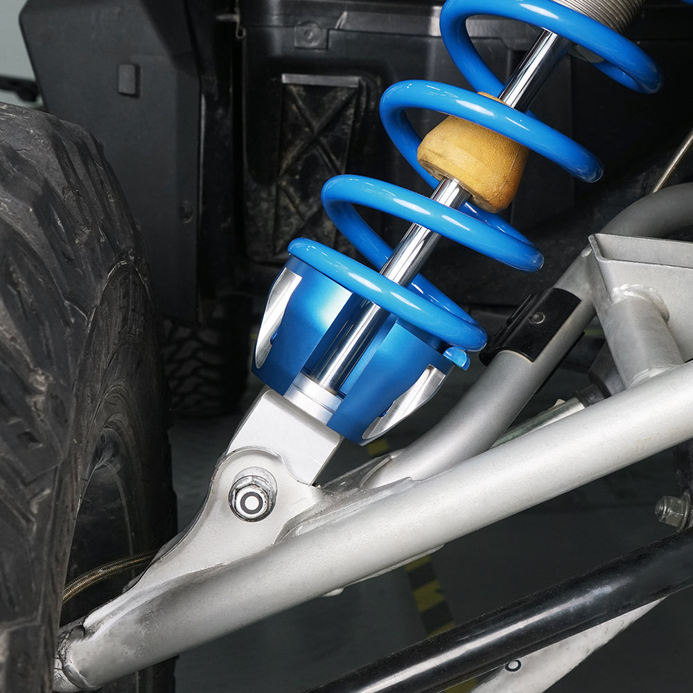 Pair UTV Front Lower Shock Spring Retainer Kit For Polaris RZR XP 1000 Position 2