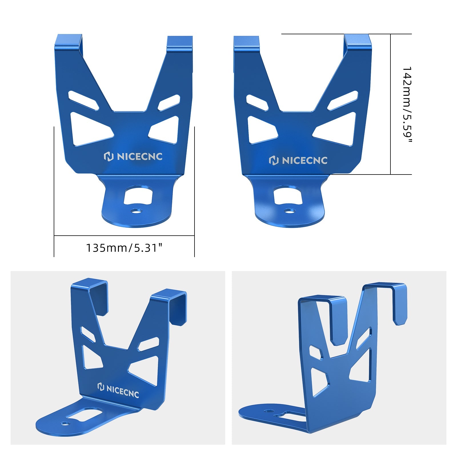UTV Cooler Mount Brackets w/Tie Down Anchors For Polaris RZR XP 1000 TURBO