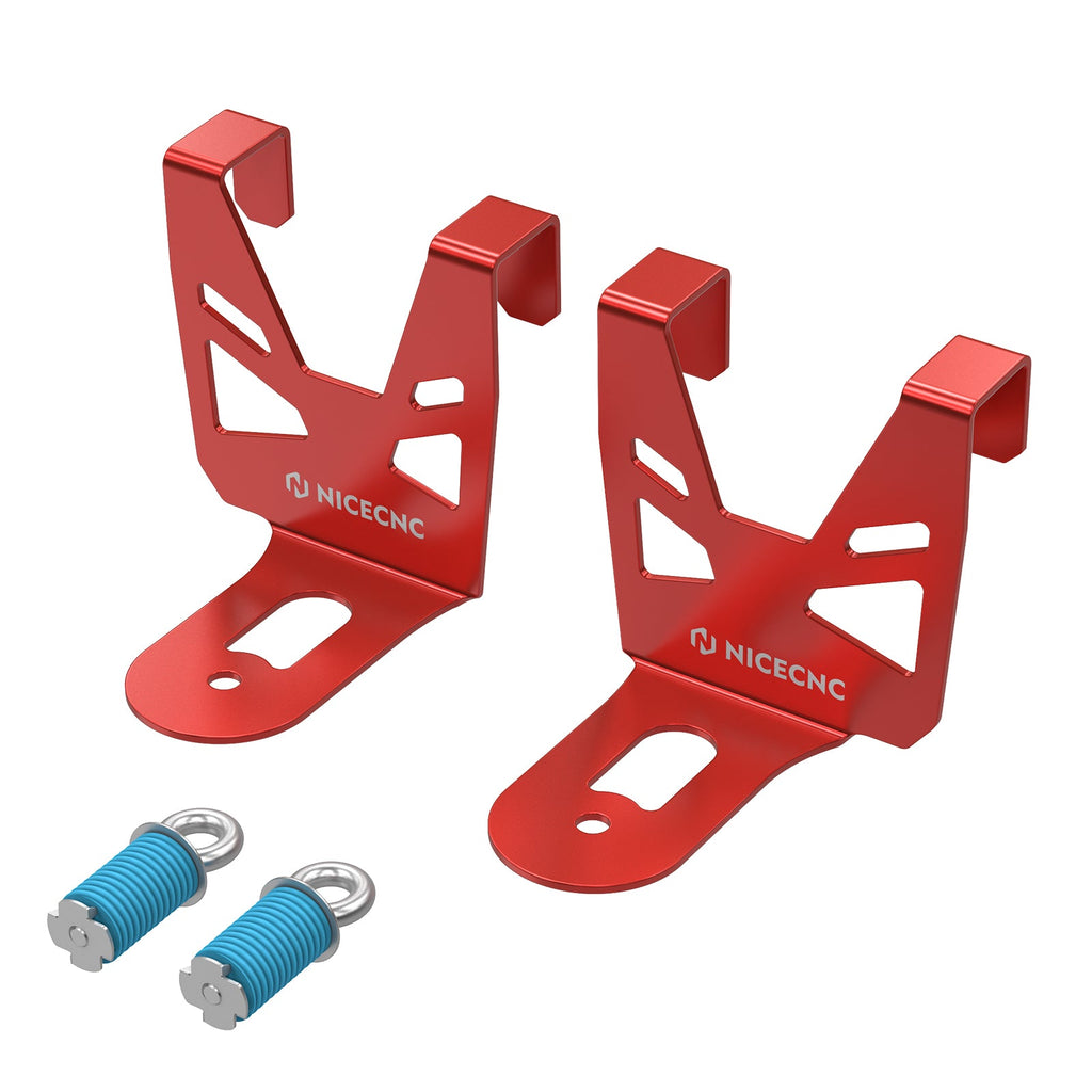 UTV Cooler Mount Brackets w/Tie Down Anchors For Polaris RZR XP 1000 TURBO