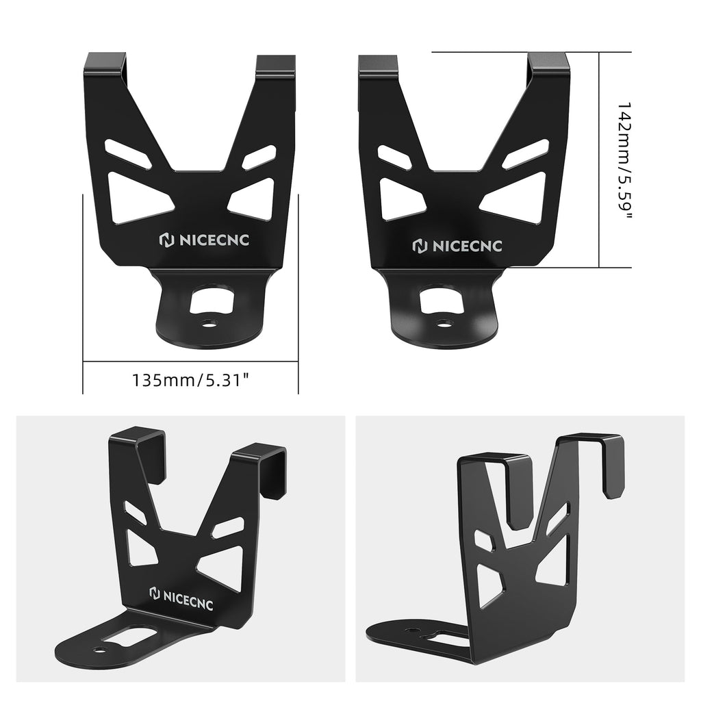 UTV Cooler Mount Brackets w/Tie Down Anchors For Polaris RZR XP 1000 TURBO