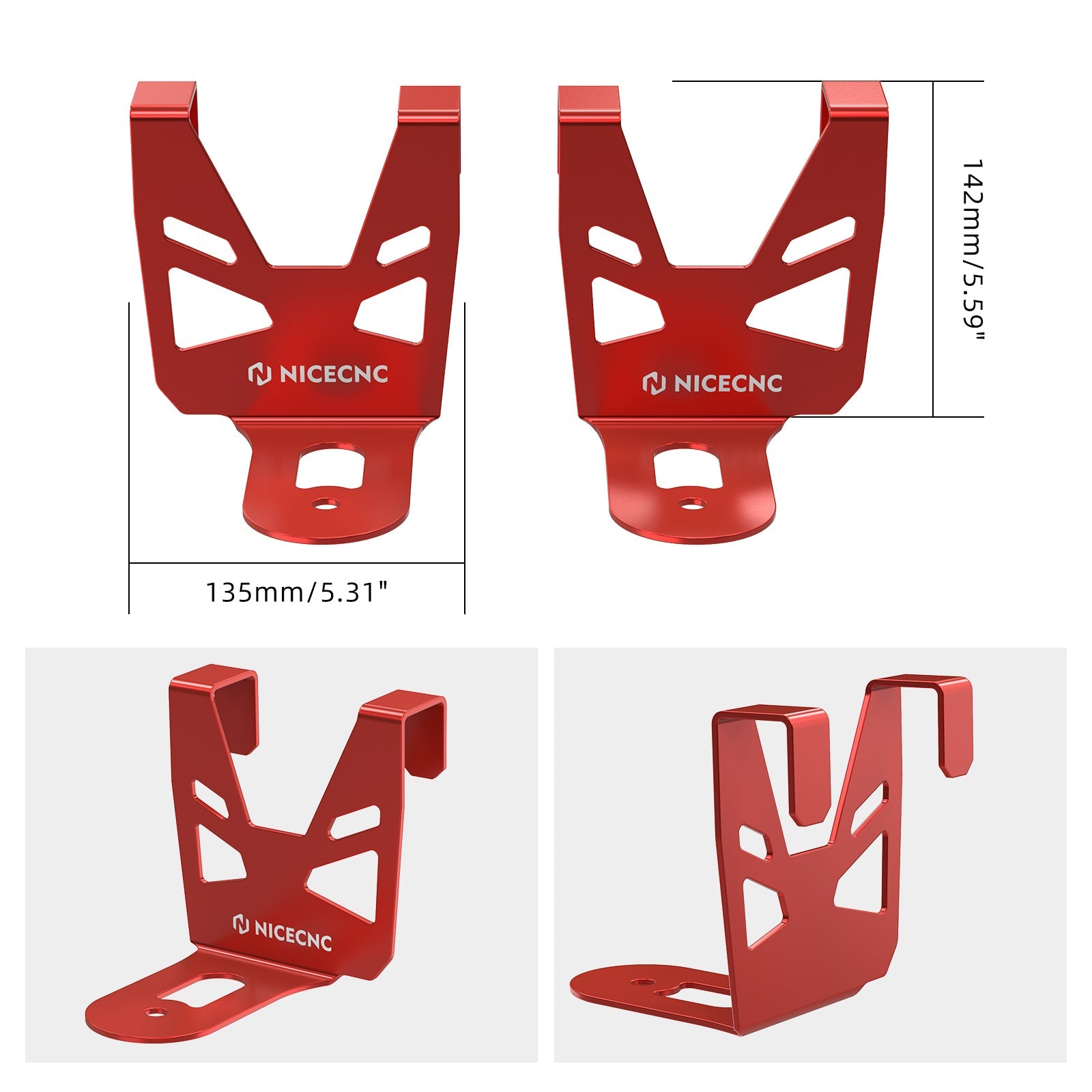 UTV Cooler Mount Brackets w/Tie Down Anchors For Polaris RZR XP 1000 TURBO