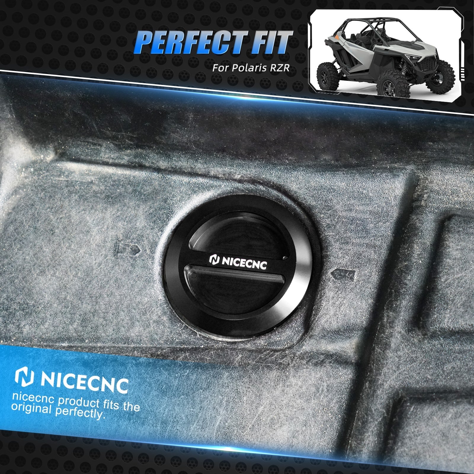 Upgraded Twist Floor Drain Plugs For Polaris RZR XP 4 900 General 1000
