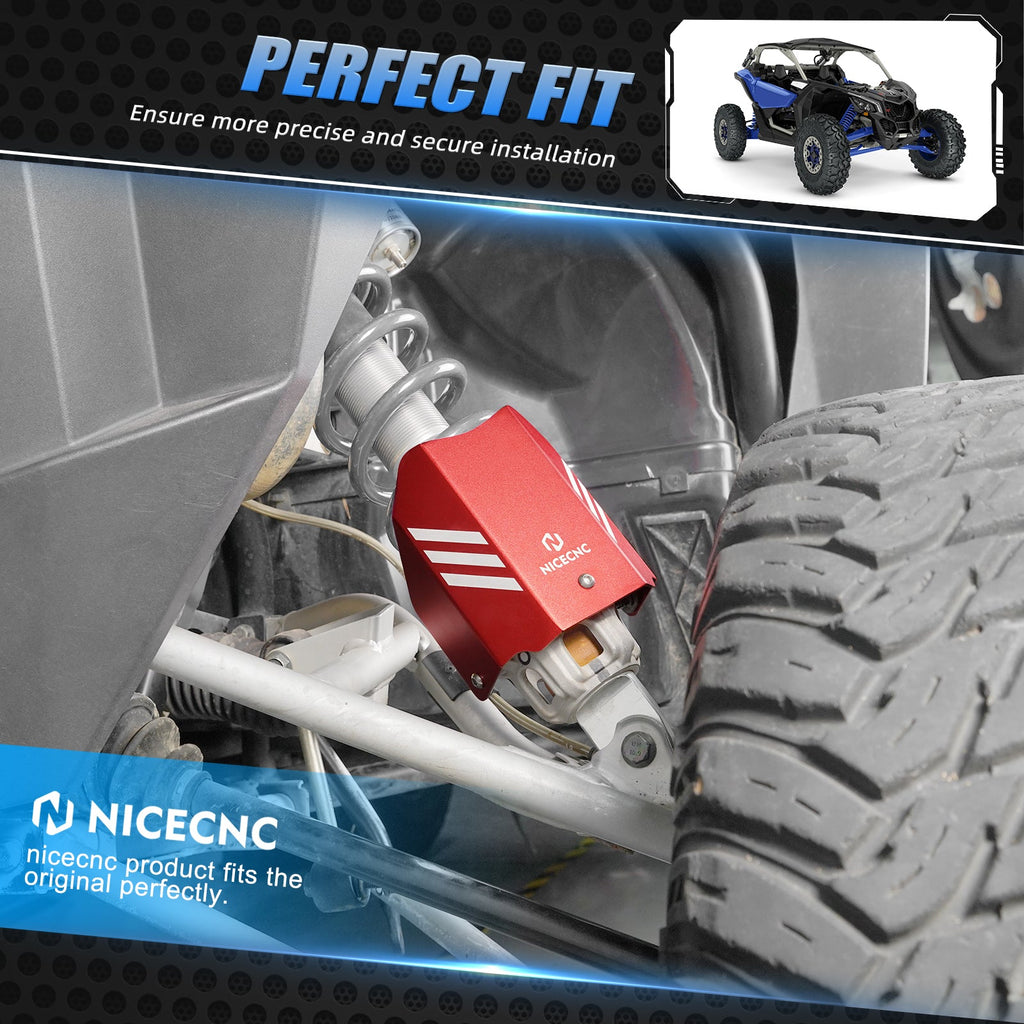 Front Shock Cover Guard Kit For Polaris RZR XP 4 1000 14-18 RZR XP Turbo 17-21
