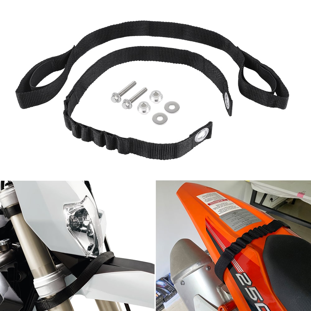 Front & Rear Fender Lifting Pull Strap For KTM 125-450 SX/SX-F 125-500 XC/XC-F EXC/EXC-F/XC-W