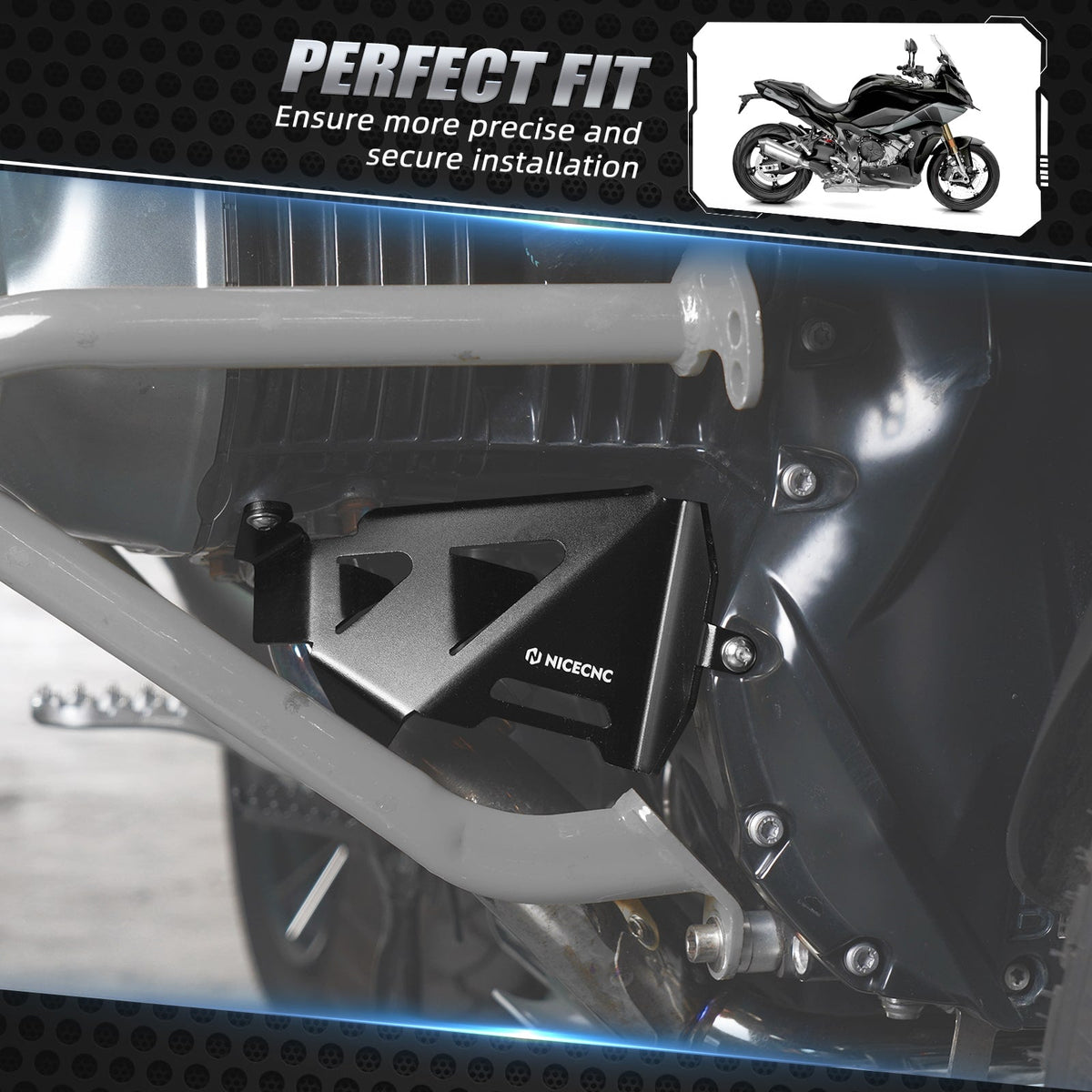 Oxygen Sensor Guards For BMW R1250GS Adventure 2019-2024 R1250R R1250RS R1250RT 2018-2024