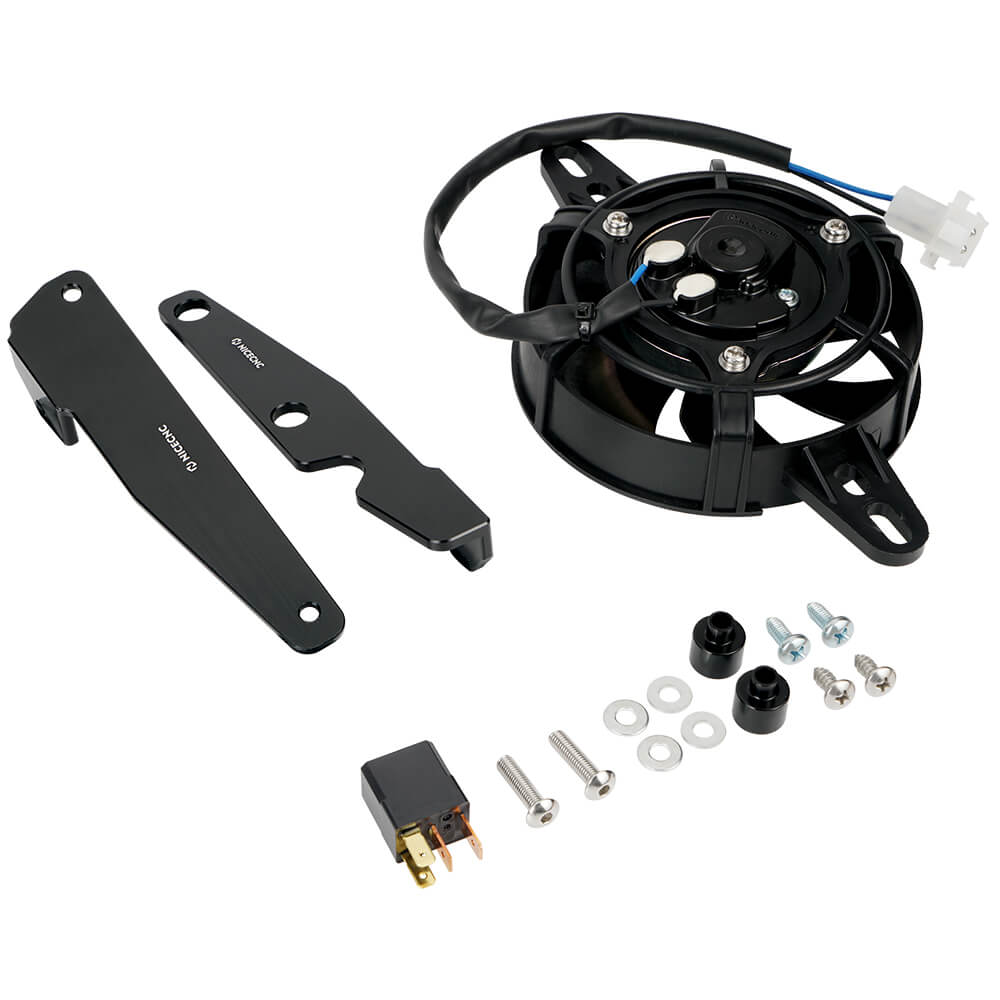 Radiator Cooling Fan Kit DC12V For KTM Husqvarna GasGas