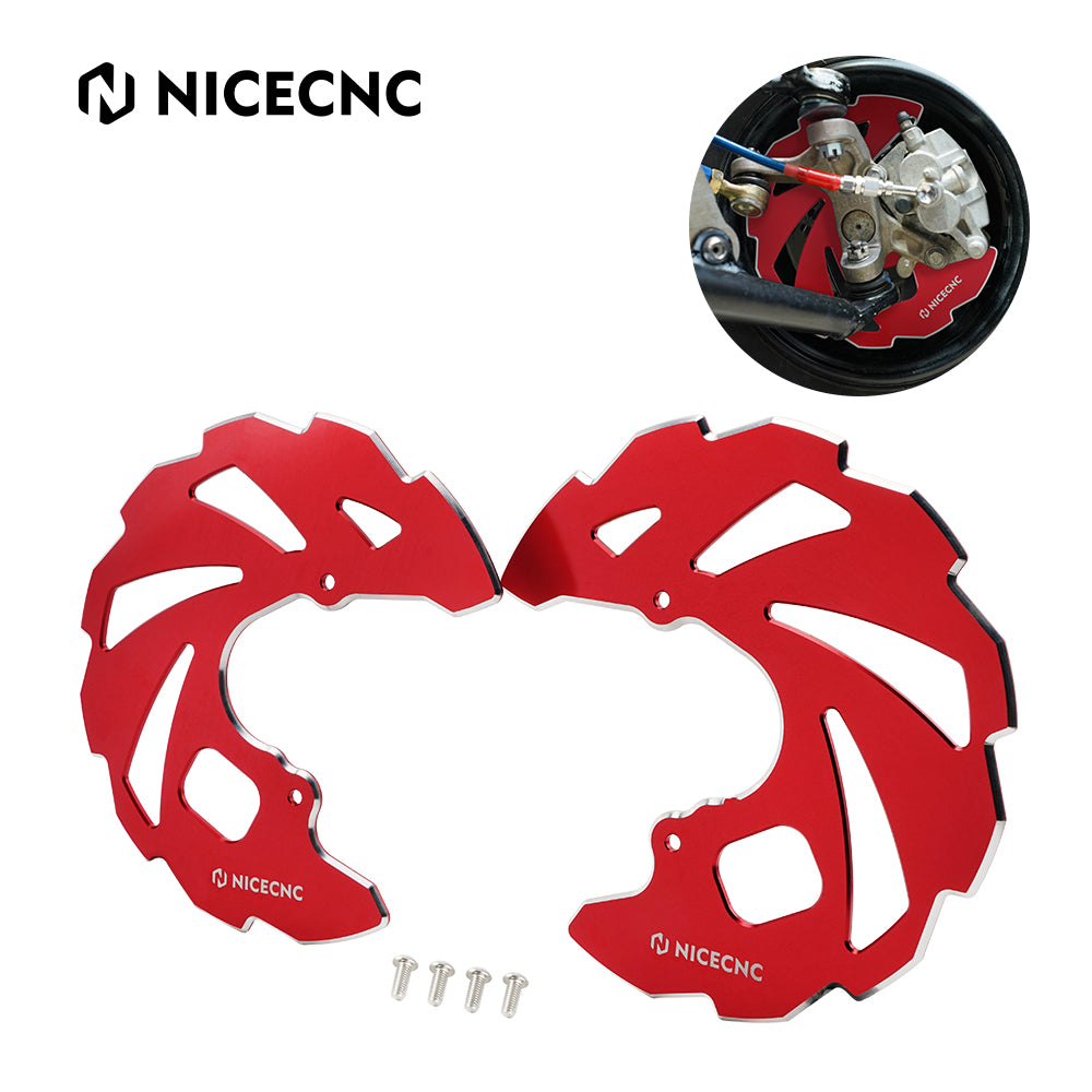 ATV Front Brake Disc Rotor Guards For Yamaha Raptor 700 700R 06-26 YFZ450R 09-24 Position 4