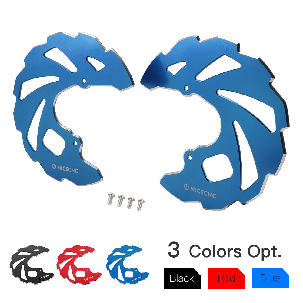 ATV Front Brake Disc Rotor Guards For Yamaha Raptor 700 700R 06-26 YFZ450R 09-24 Position 1
