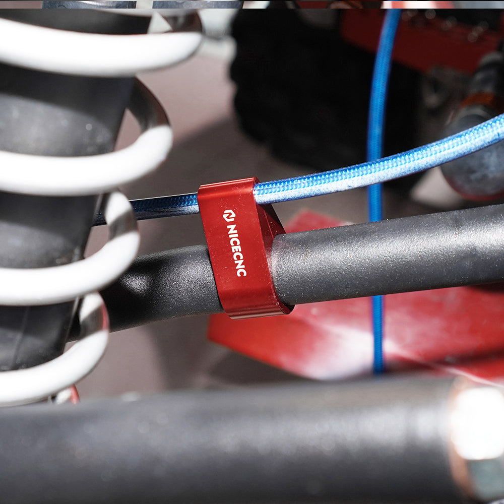Adjustable A-Arm Brake Line Hose Clamp For Yamaha Raptor 700 660 YFZ450R Position 3