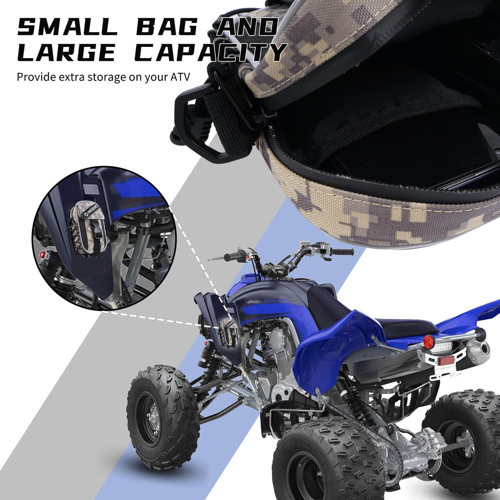 ATV Front Fender Storage Bag For Yamaha Raptor 700 700R 2006-2024