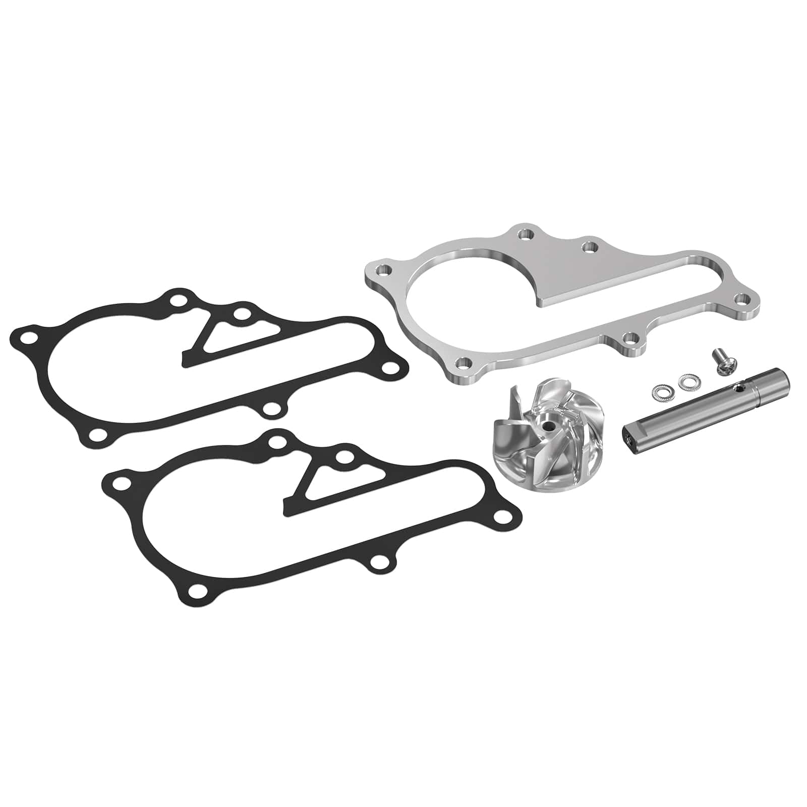 ATV Water Pump Impeller w/Cover Gasket Assy Kit For Yamaha Raptor 700 R 2006-2026