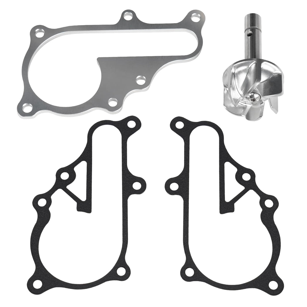 ATV Water Pump Impeller w/Cover Gasket Assy Kit For Yamaha Raptor 700 R 2006-2026