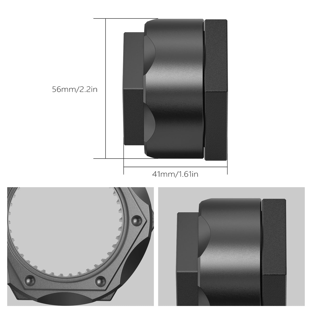 Rear Wheel Axle Lock Nut Assembly For Honda TRX 450 R / ER 250X 400X 400EX