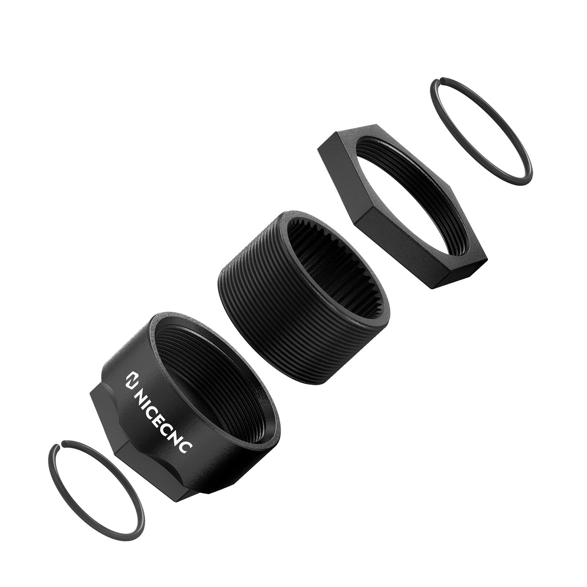 Rear Wheel Axle Lock Nut Assembly For Honda TRX 450 R / ER 250X 400X 400EX