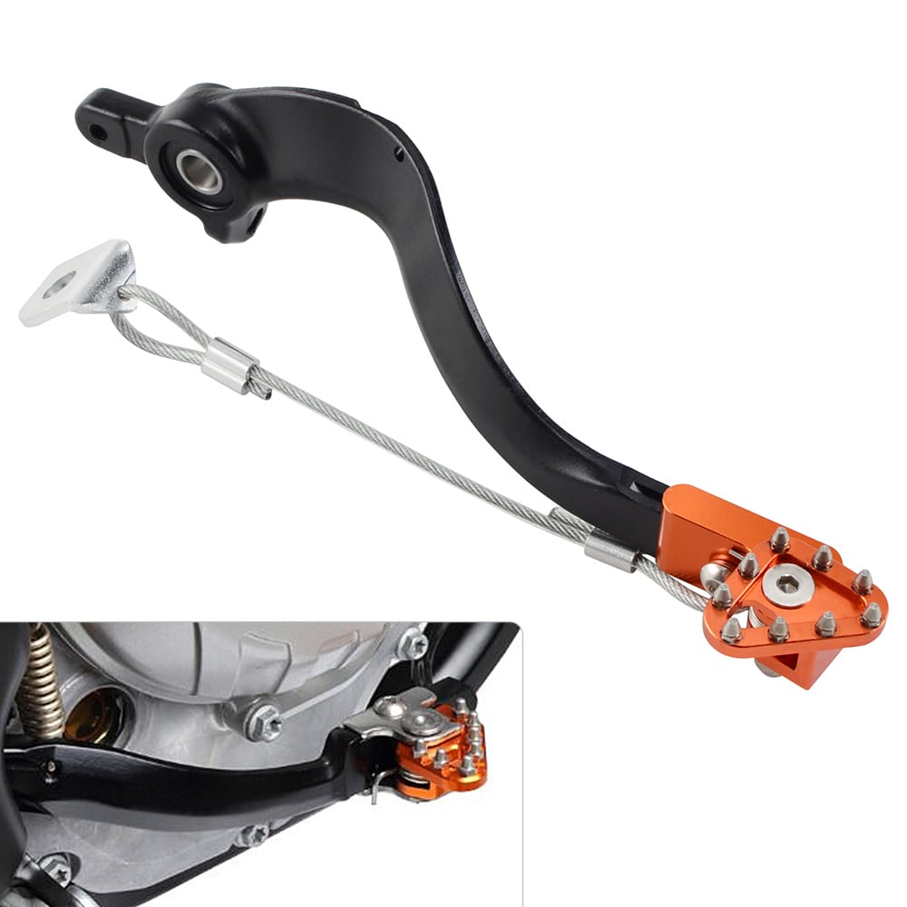 Rear Foot Brake Pedal Lever For KTM 125-500 EXC Position 2