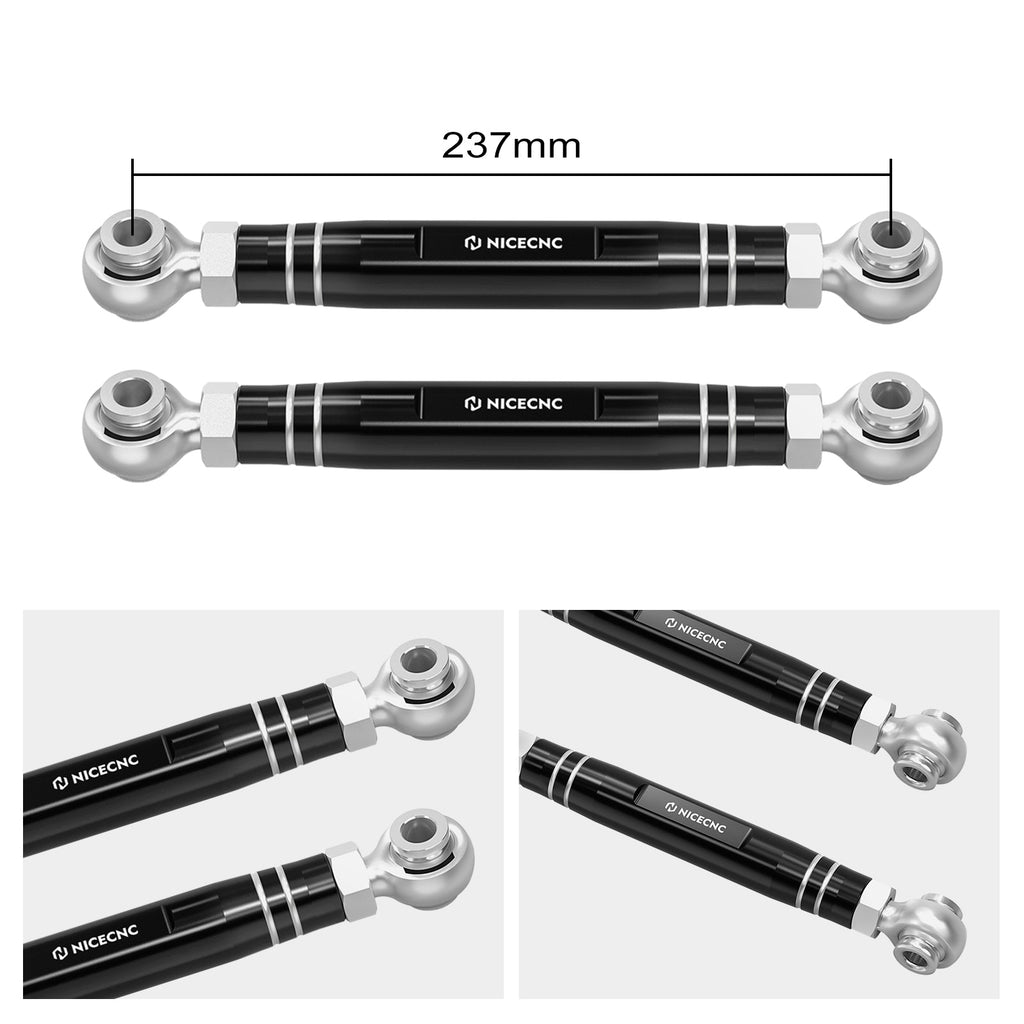 Anti-Roll Front Sway Bar Stabilizer Link Kit For Polaris RZR Turbo / Pro R 4 2022-2024