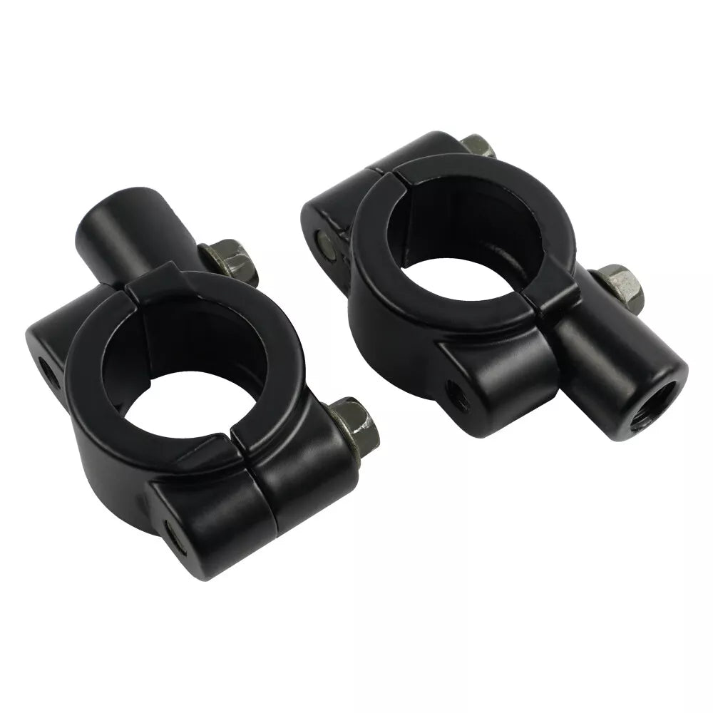 Handlebar Mirror Mount Holders Adapter Aluminum for motorcycle w 7/8"handle bar