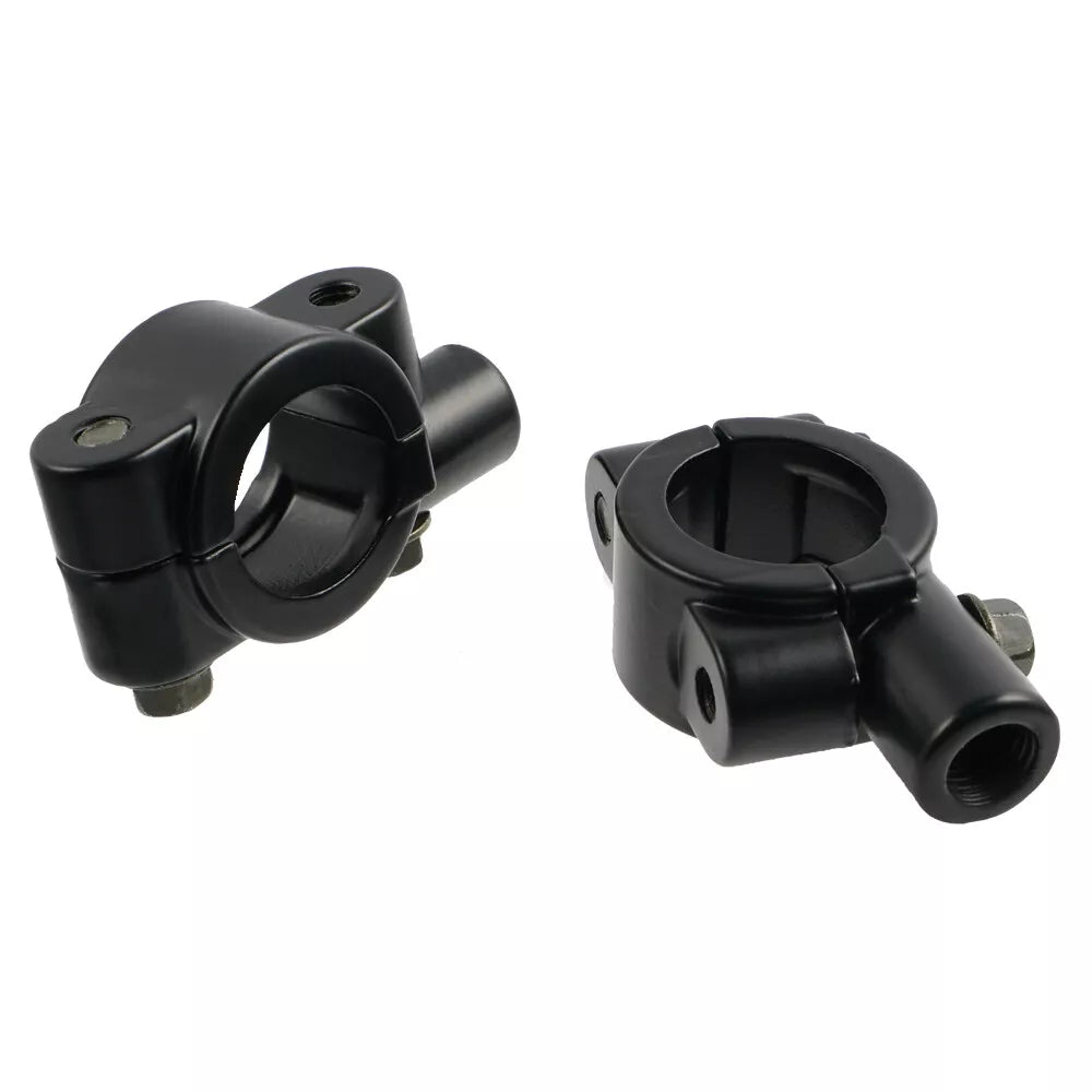 Handlebar Mirror Mount Holders Adapter Aluminum for motorcycle w 7/8"handle bar