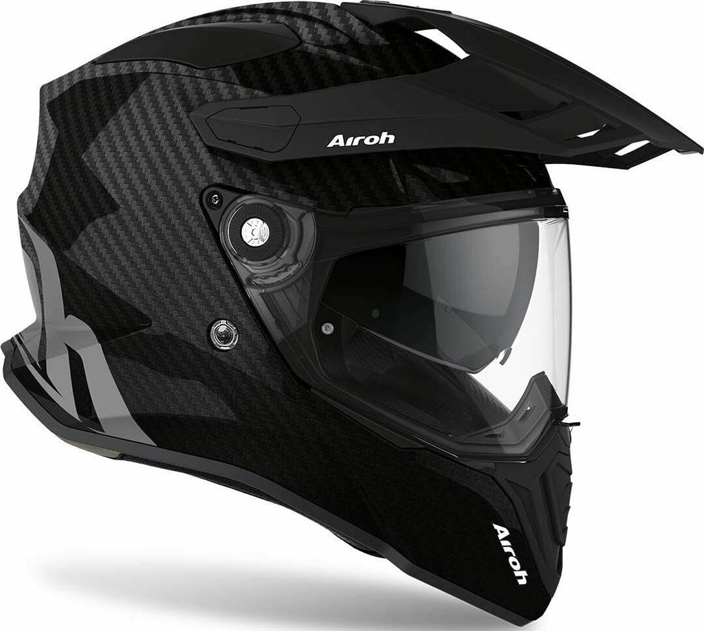 Airoh Commander Full Carbon Gloss - Black - EMD Online