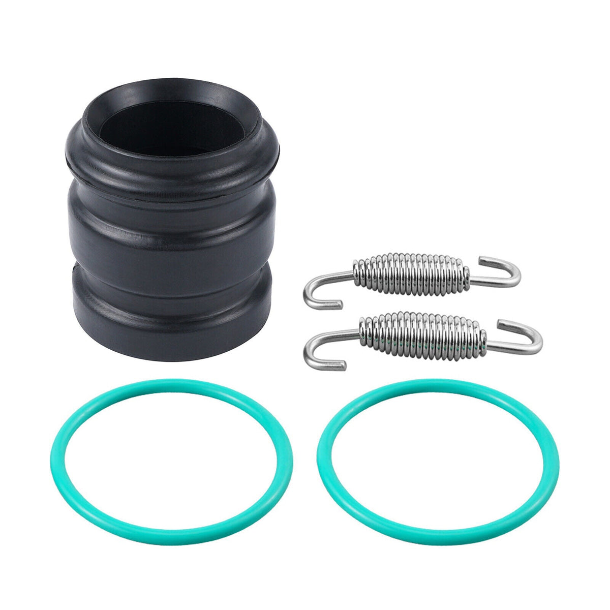 Exhaust Coupler Kit Pipe Springs O-Rings for KTM 250/300 EXC/MXC/XCW 1998-2016