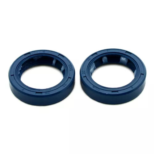 2pcs Metric Size 32 x 22 x 7mm Rotary Shaft Oil Seals Rubber Dustproof
