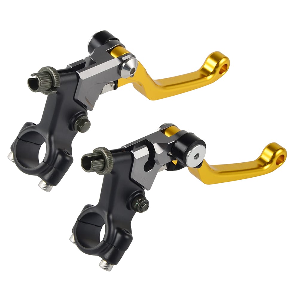 Motorcycles shorty Clutch & Brake Lever Set For Honda Yamaha Suzuki Kawasaki