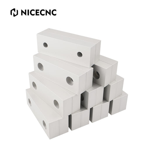 6 x 2 x 1" Machined Aluminum Soft Jaws 10 PACK 20 Pieces Position 1