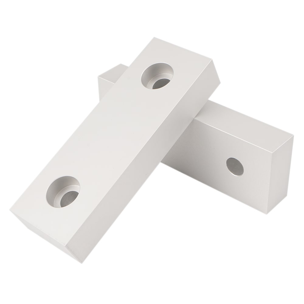 6 x 2 x 1" Machined Aluminum Soft Jaws 10 PACK 20 Pieces Position 5