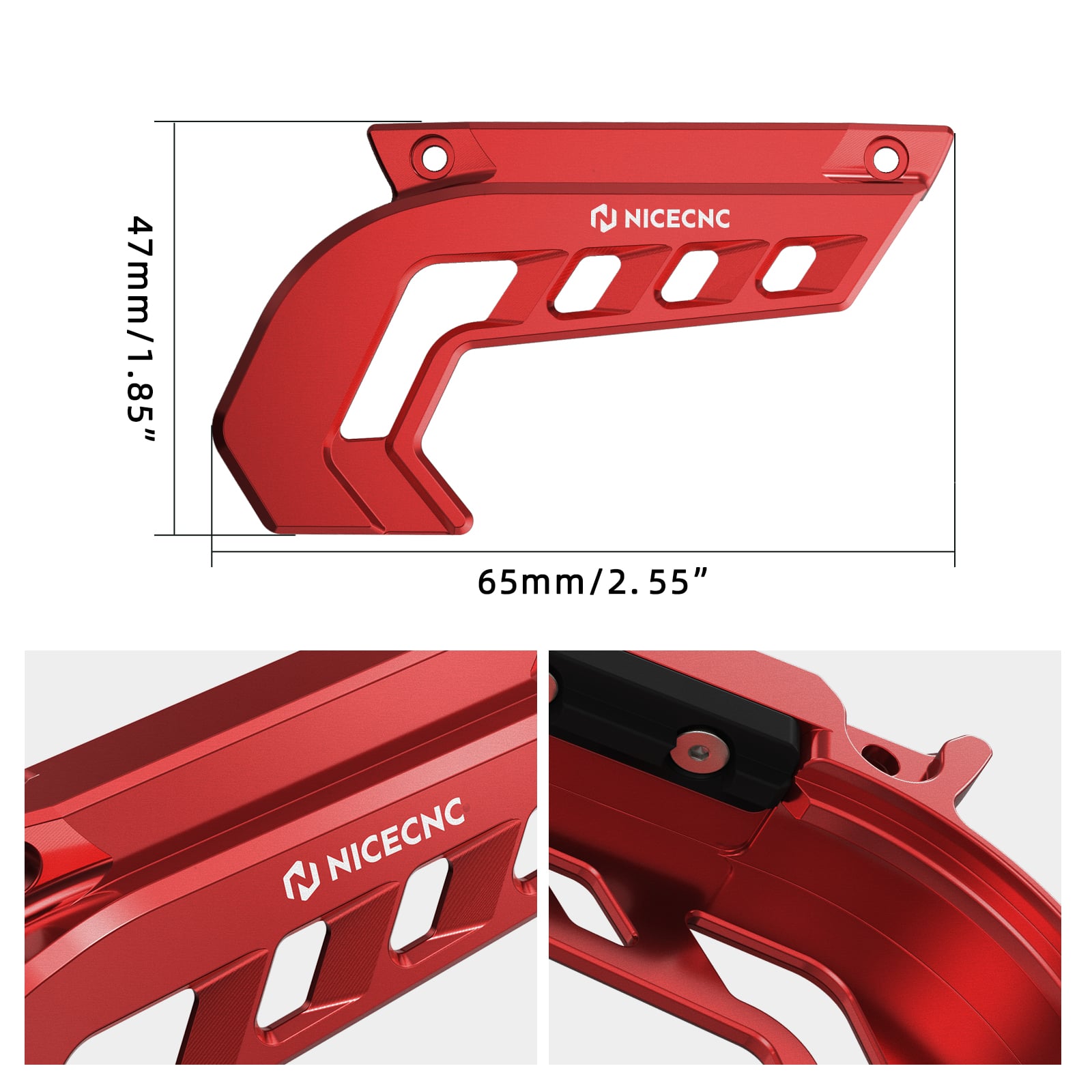 Left Right Motor Cover & Sprocket Chain Guard For Stark Varg MX / EX 2024-2025