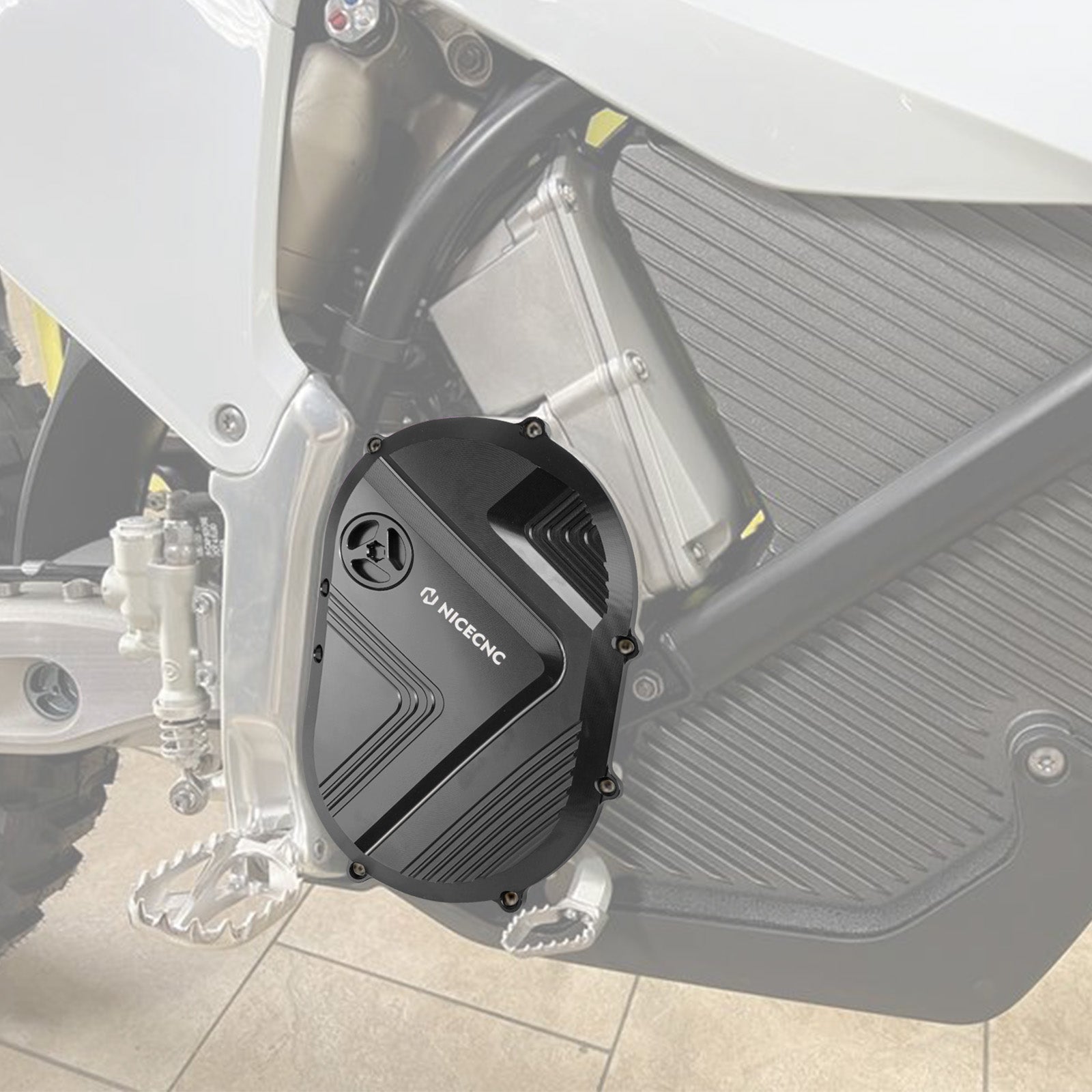 Left Right Motor Cover & Sprocket Chain Guard For Stark Varg MX / EX 2024-2025