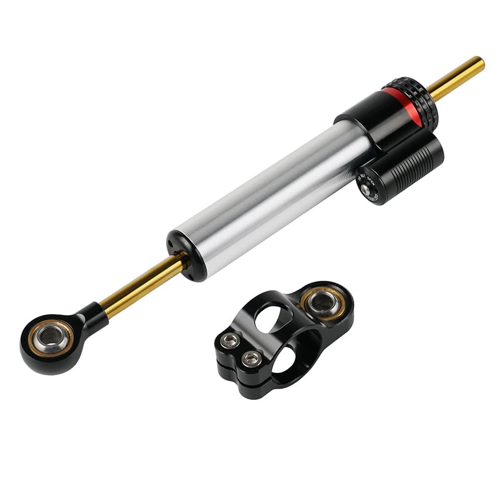 Aluminum Steering Damper Adjustable For Street & Powersport Motorcycles Position 1