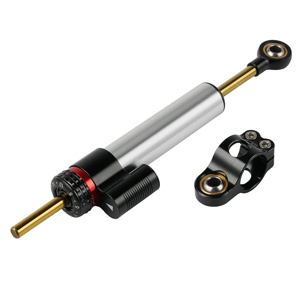 Aluminum Steering Damper Adjustable For Street & Powersport Motorcycles Position 2