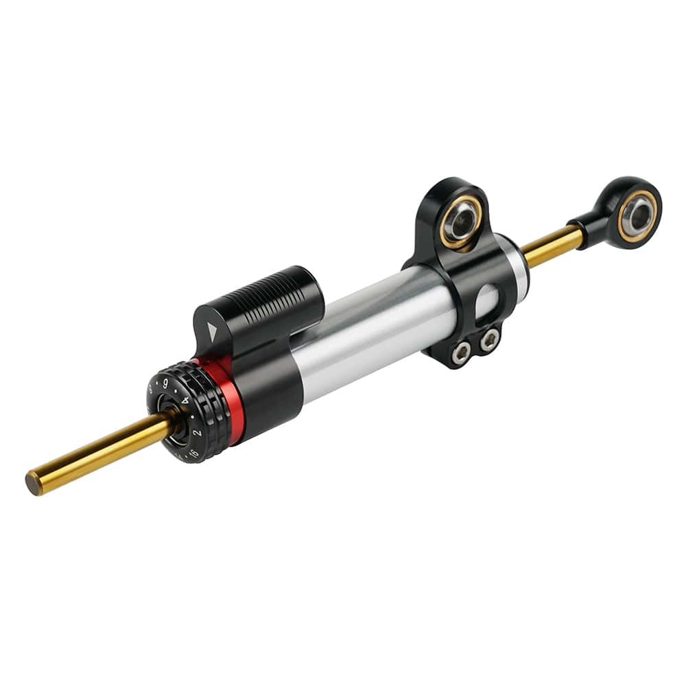 Aluminum Steering Damper Adjustable For Street & Powersport Motorcycles Position 4