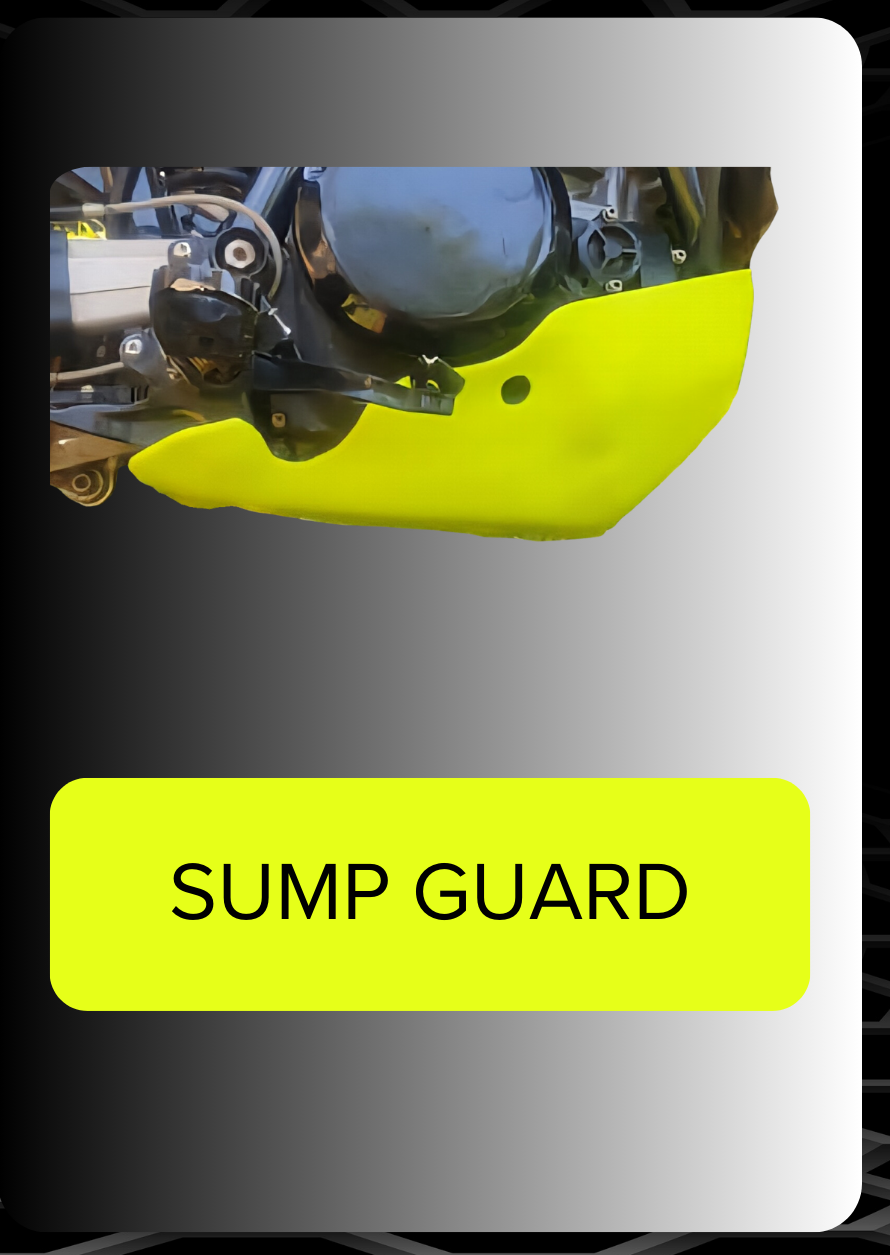 KTM 690 R/ENDURO EXHAUST SUMP GUARD