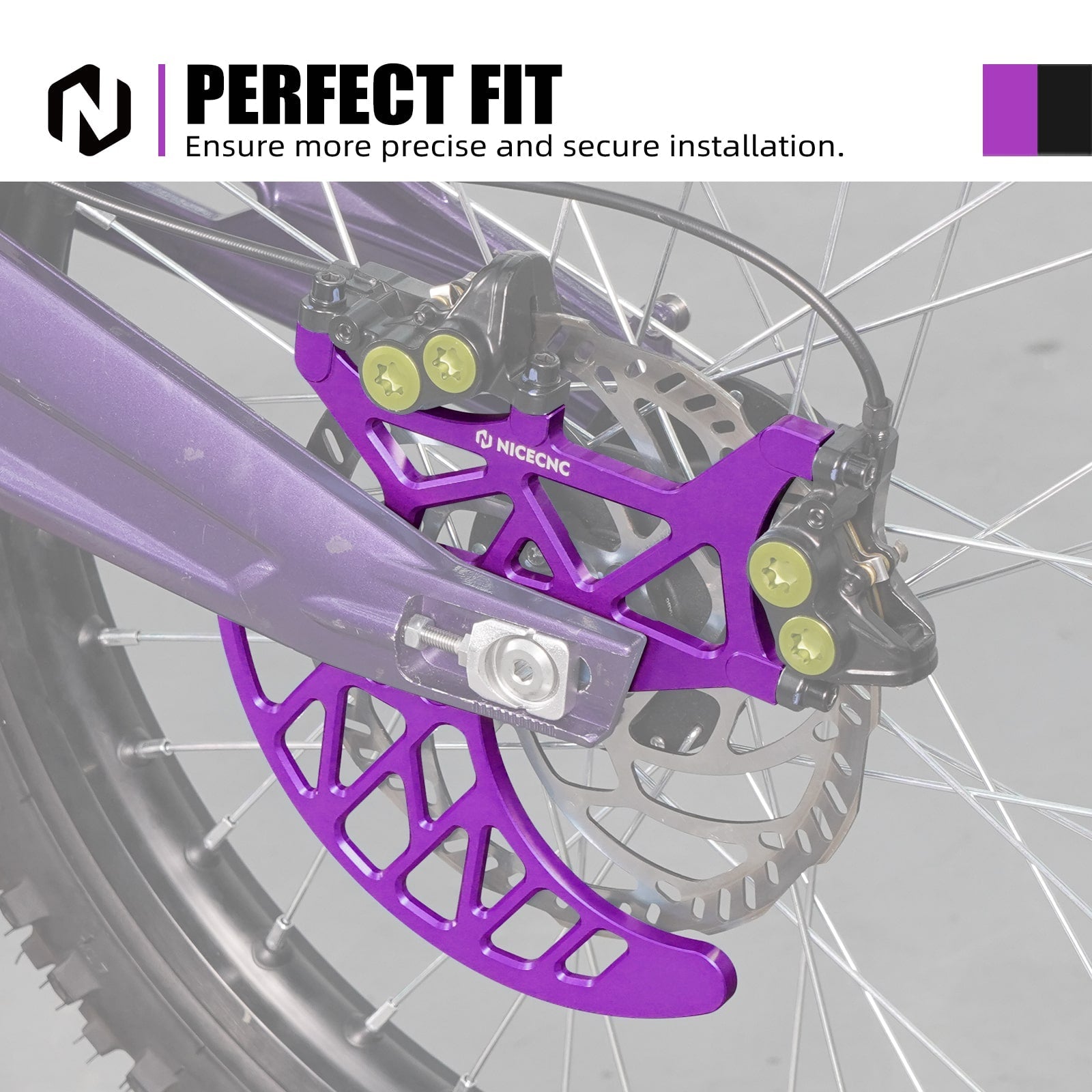 Rear Brake Disc Sprocket Caliper Guard For Surron Light Bee X/ S/ L1E Segway X160 X260