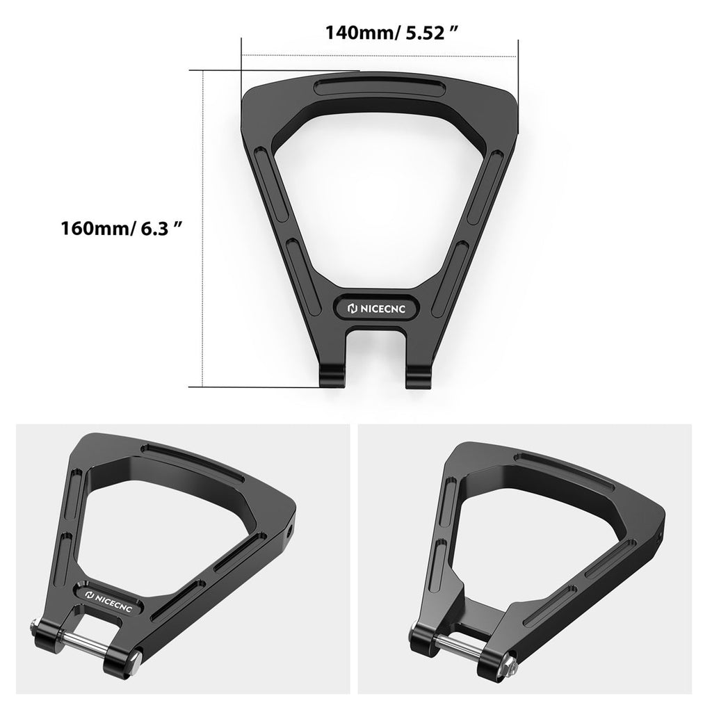 Reinforced Triangle Rear Link Bracket For Surron Light Bee X/ S/ L1E Segway X160 X260