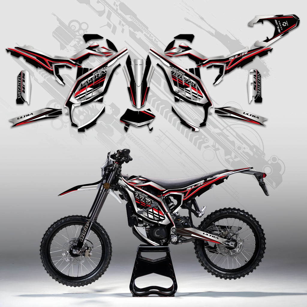 Motorcycle Full Graphics Decals Stickers Kit For Surron	Ultra Bee	ALL YEARS