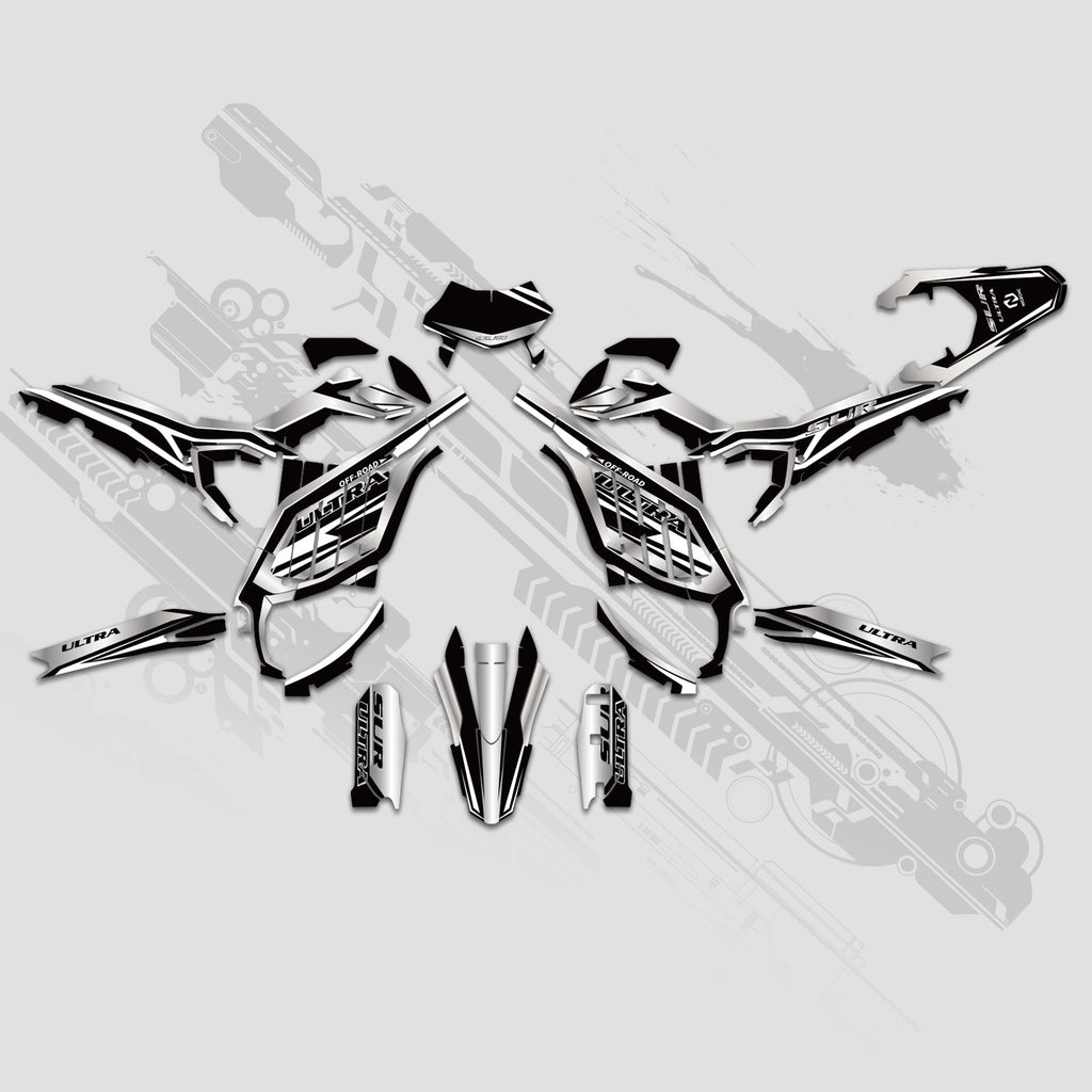 Electric Dirt Bike Full Graphics Decals Stickers Kit For Surron Ultra Bee ALL YEARS